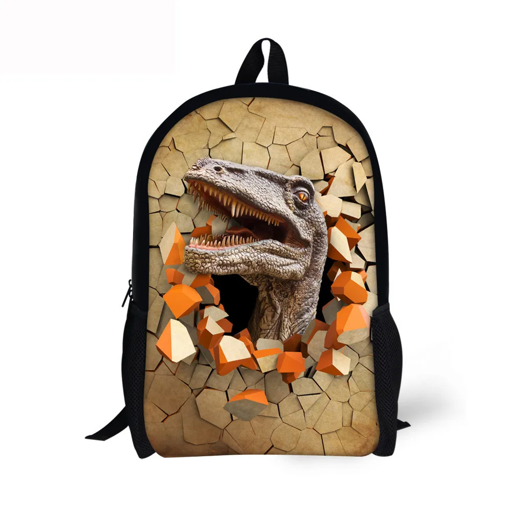 Dinosaur Printing Backpack for Kid Shoulders Bag Fashion School Bag for Teenage Girl Children Travel Plecaki Szkolne