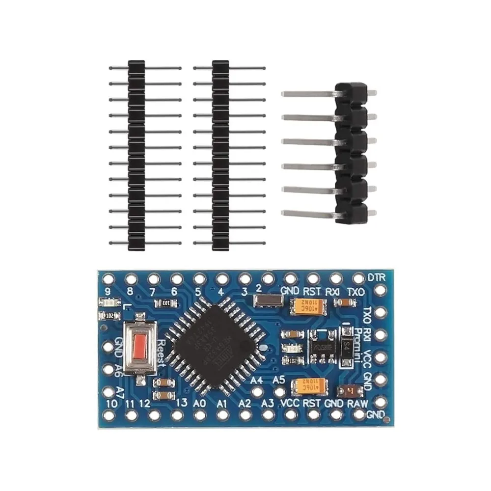 Pro Mini 328 Mini 3,3 V/8 M 5V/16M ATMEGA328 ATMEGA328P-AU 3,3 V/8MHz 5V/16MHZ для Arduino