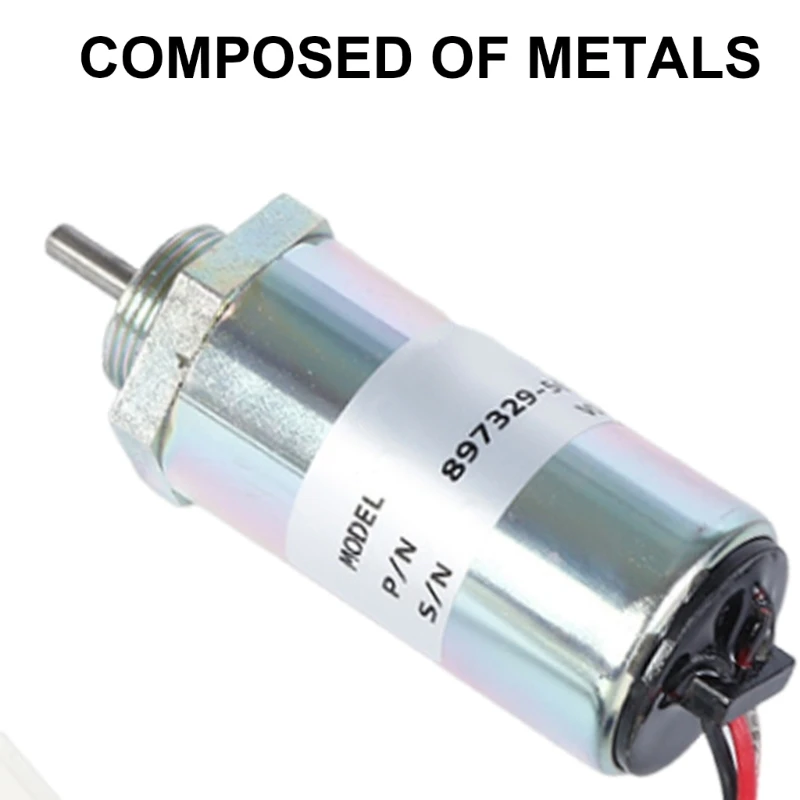 Соленоид остановки подачи топлива соленоид отключения 897329-5680 12 В стопорные