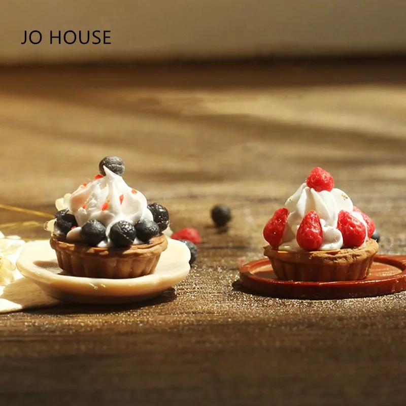 

Кукольный домик JO HOUSE 1:12 мини-десерт фрукты тарелки миниатюрные предметы еда Мороженое Торт Модель игровой домик AceKitchen Игрушки для девочек