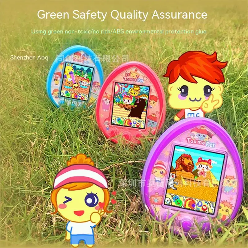 

Tamagotchi Virtual Pet Machine Toumapet Photograph Make Friends Wechat Interaction Usb Game Console Charging Electronic Pet Gift