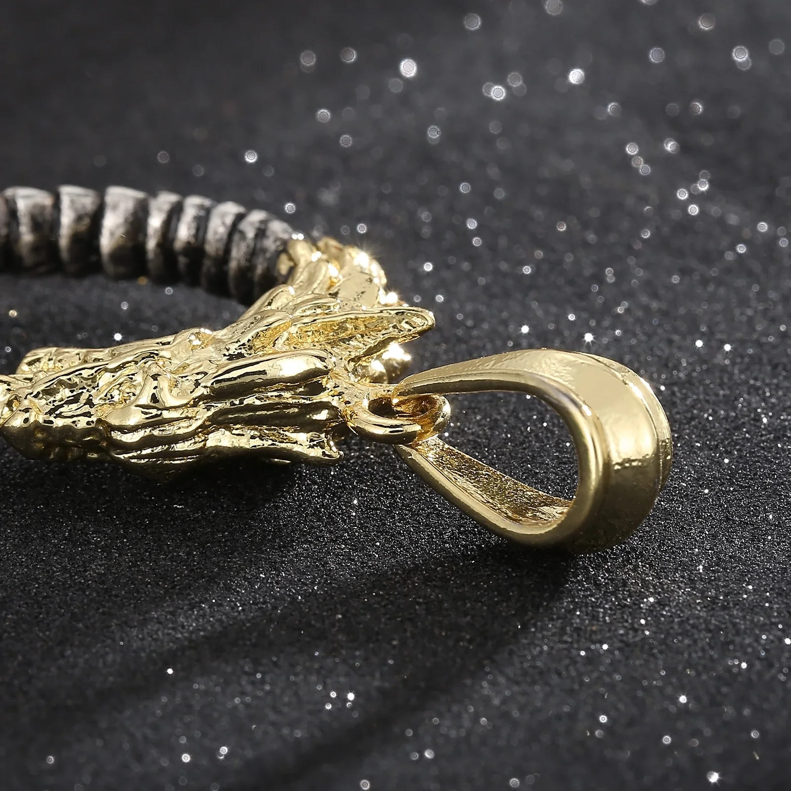 KALEN Кулон Дракон Уроборос из нержавеющей стали для мужчин