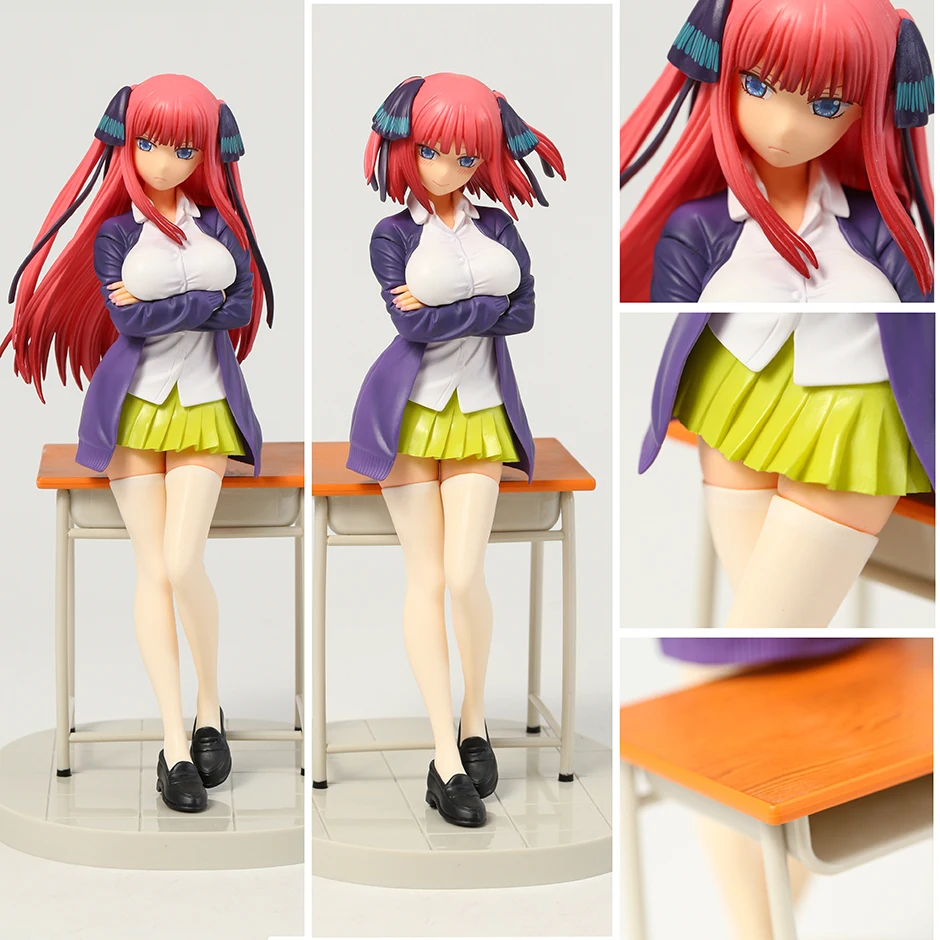 

Nino Nakano The Quintessential Quintuplets 1/8 Scale Anime Girl Figure PVC Toy Model Doll Collection GIft