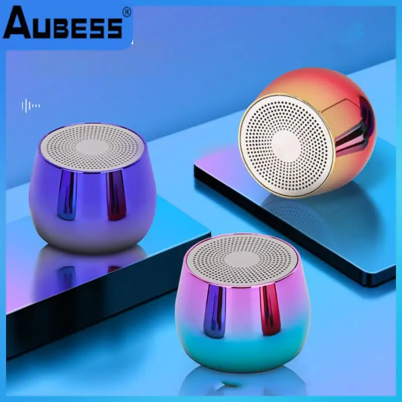 

Speaker Portable Small Steel Music Box Player Subwoofer Mini Speaker For M3 Sound Box Wireless Palm-sized Waterproof