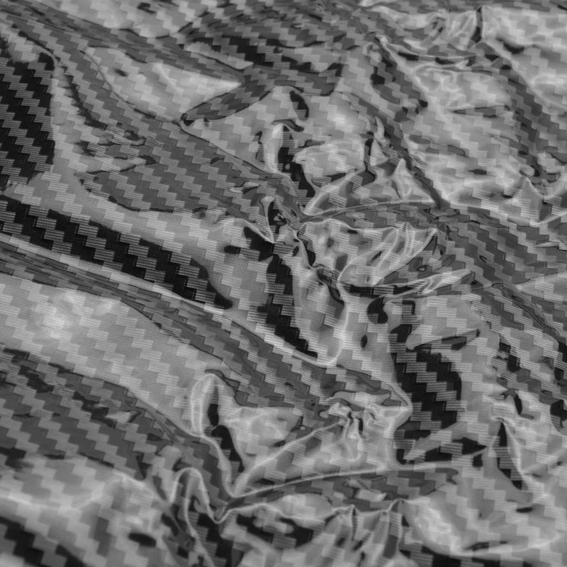 6 шт. 0.5X2M черное углеродное волокно печать водный перенос погружение