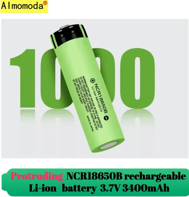 USB-перезаряжаемая литиевая батарея NCR18650 3 7 В 3400 мАч
