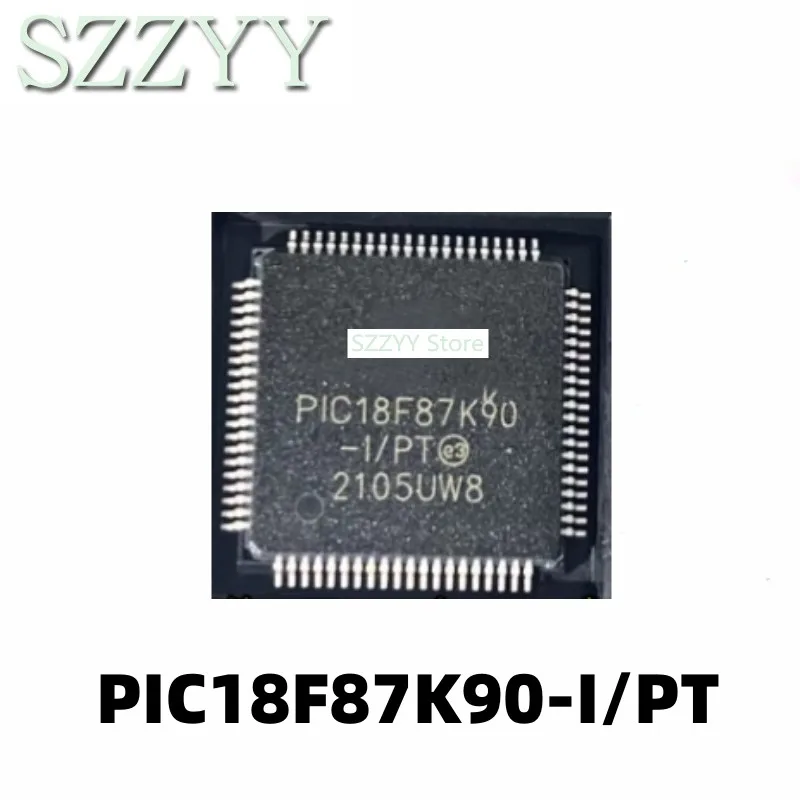 

1PCS PIC18F87K90-I/PT QFP80 packaged 8-bit microcontroller MCU chip