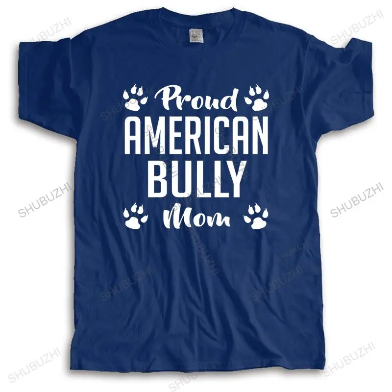 

cotton many color tshirt men summer tees Proud American Bully Dog Bigger Size Homme brand funny print T-shirt casual tee-shirt