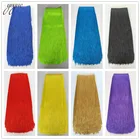 YOYUE 5 ярдовпартия 50 см широкая кружевная отделка бахрома отделка для DIY латинское платье аксессуары для сценической одежды кружевная лента