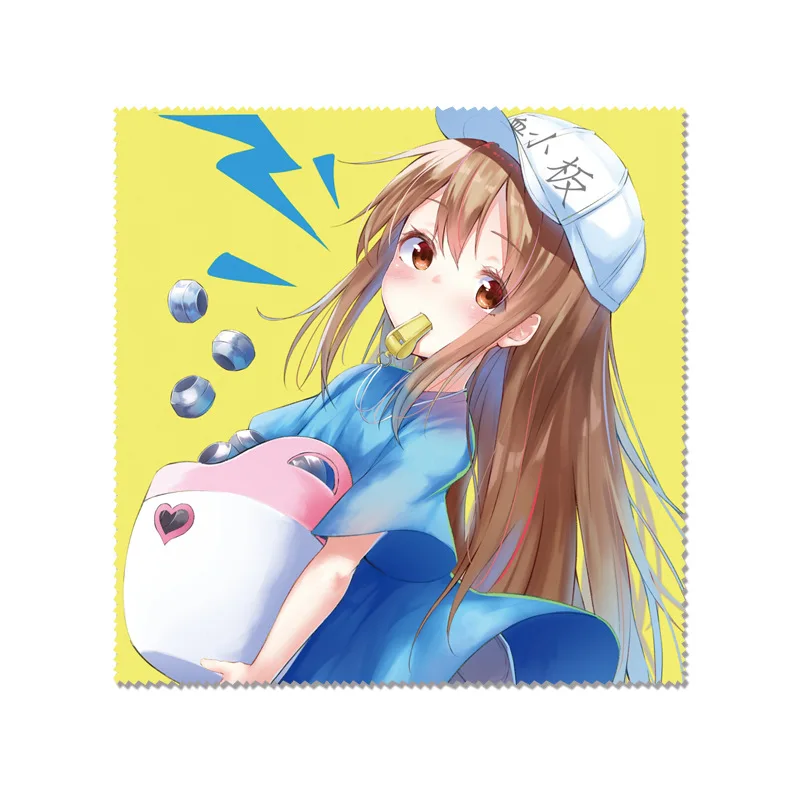 

Салфетка для очков с рисунком в стиле аниме