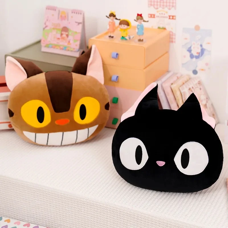 

1pc 30-50cm Creative Funny Studio Ghibli My Neighbor Totoro Plush Toys Cat Bus Soft Cartoon Animals Plush Pillow Doll