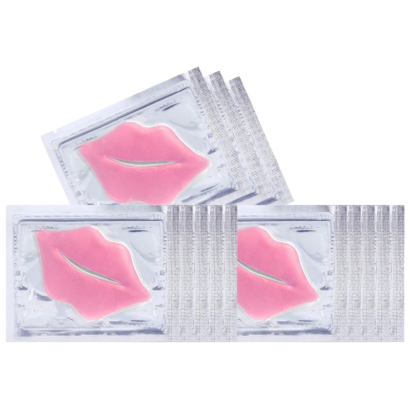 

10pcs Collagen Lip Mask Moisturizing Anti Wrinkle Nourishing Beauty lips Care Labial Moisturizer Lip Patches Gel Pads Skin Care