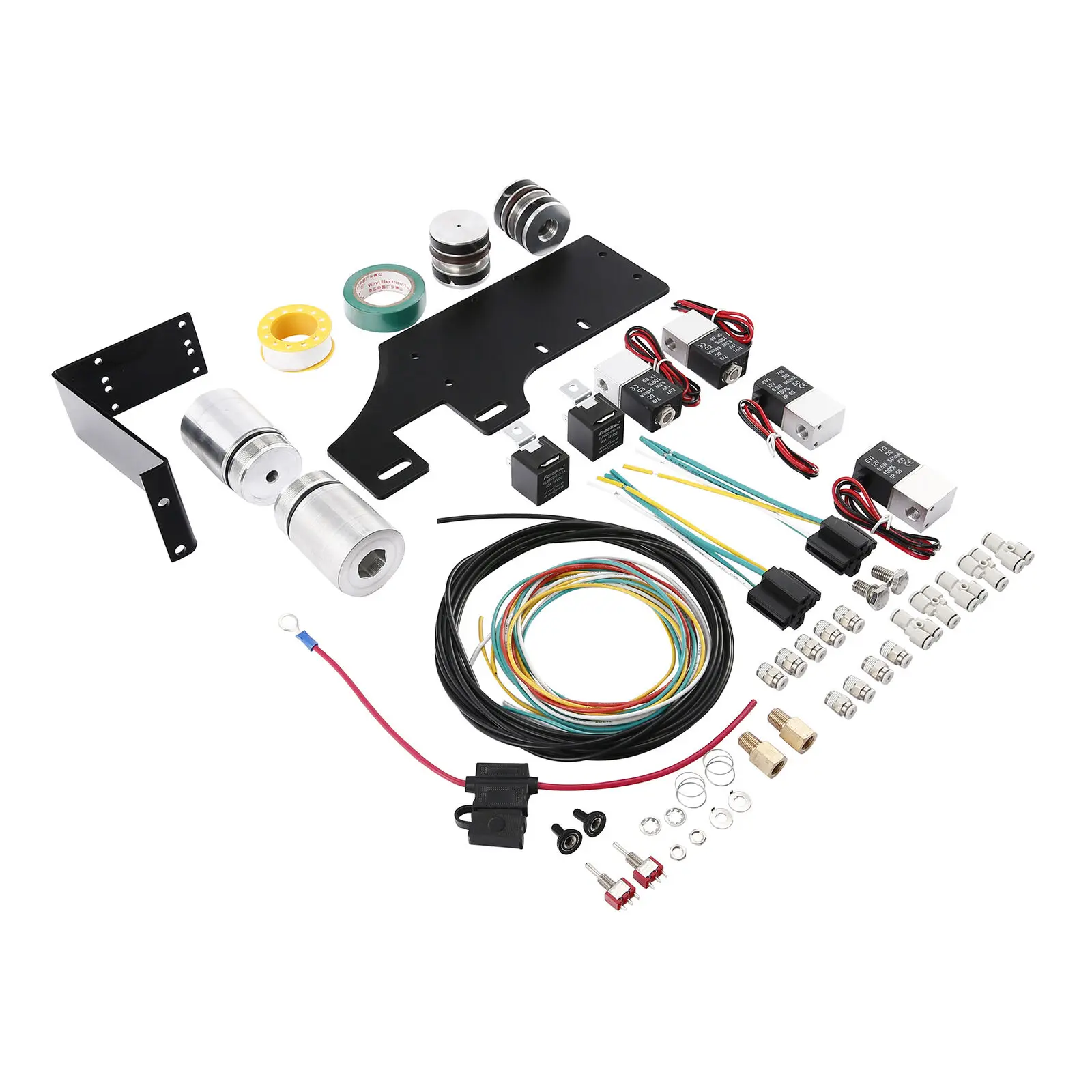 Motorcycle Front Air Ride Suspension Lowering Kit For Harley Touring Road King Electra Glide Street 2014-2022 |