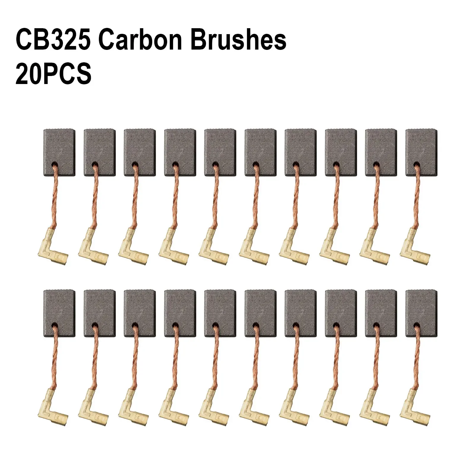 

20 шт./компл. 5x11x16 мм CB325 угольные щетки для двигателя для 9554NB 9557NB угловая шлифовальная машина аксессуары для электроинструментов
