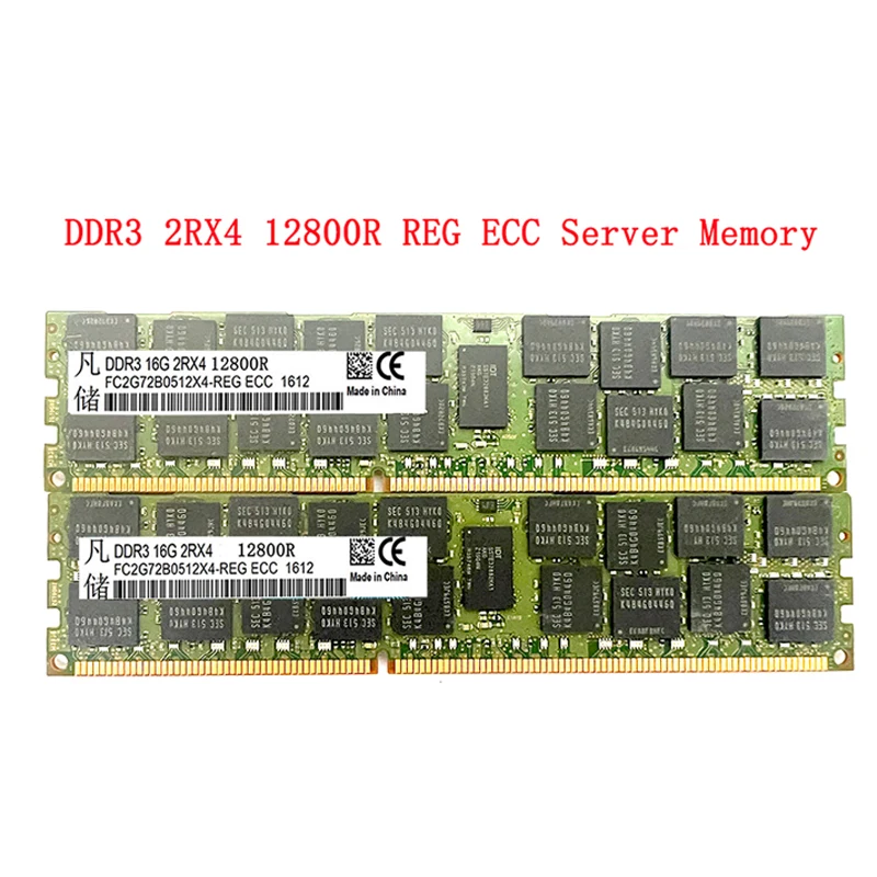DDR3 ECC REG 16G сервер, модуль памяти, частота 1600 МГц, частота PC3-12800R MHz, память 14900 МГц, память x58 x79 2011 moth