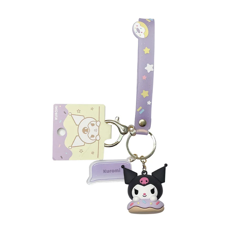 

Хобби фигурки героев мультфильмов подлинный Sanrio пончик помпон пурин Мелодия сумка кукла подвеска брелок игрушки Праздничные подарки