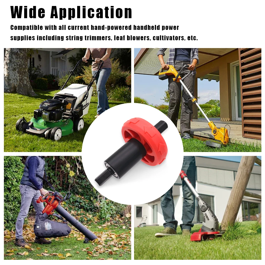 Motor starter mower Jump Start Electric Engine Drill Bit Adapter Plug Button Troy-Bilt Trimmers Leaf Blowers Cultiv
