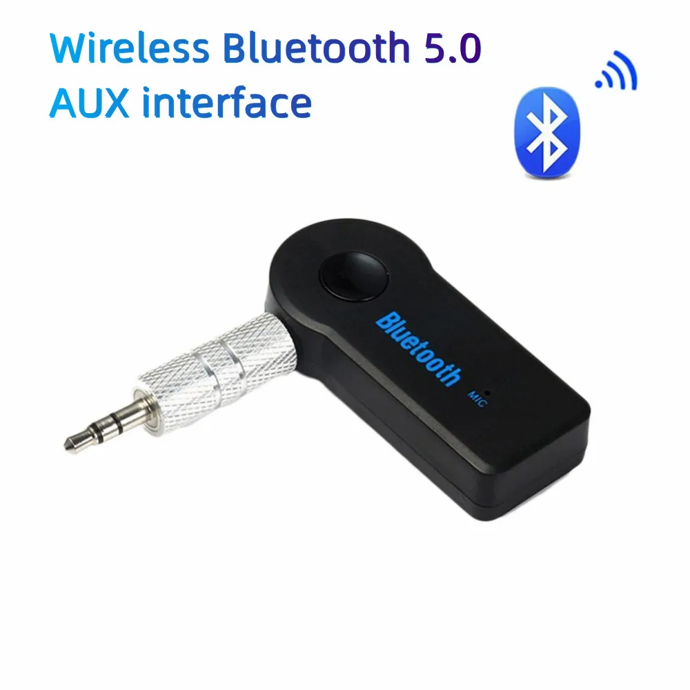 

Беспроводной приемник Bluetooth 5,0 адаптер передатчика разъем 3,5 мм для автомобильной музыки аудио AUX Наушники ресивер гарнитура Прямая поставк...