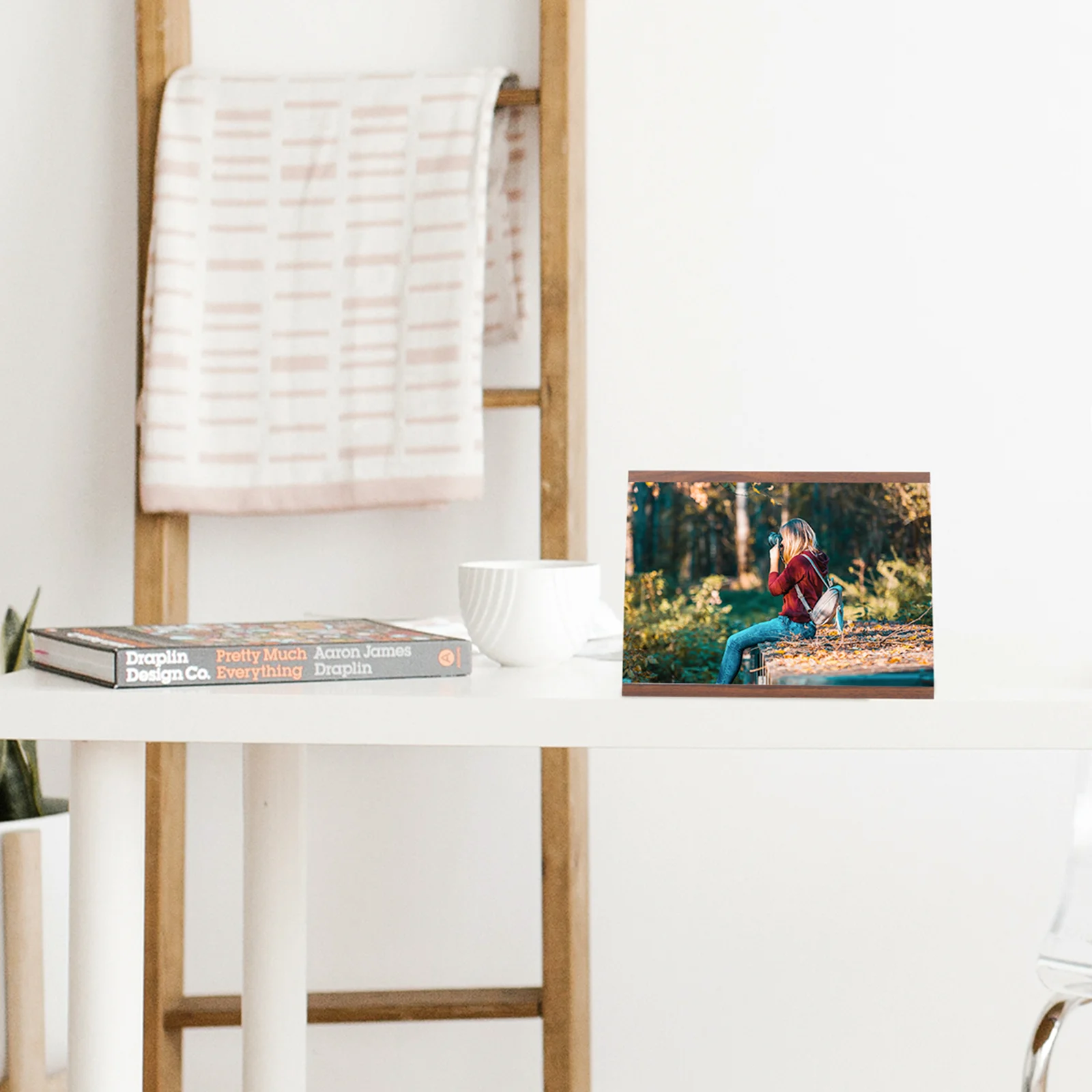 

Frame Photo Holder Framespicture Display Sign Document 5X11 Acrylic Stand Refrigerator Fridge Shelf Wall Magnet Menu Tag Store