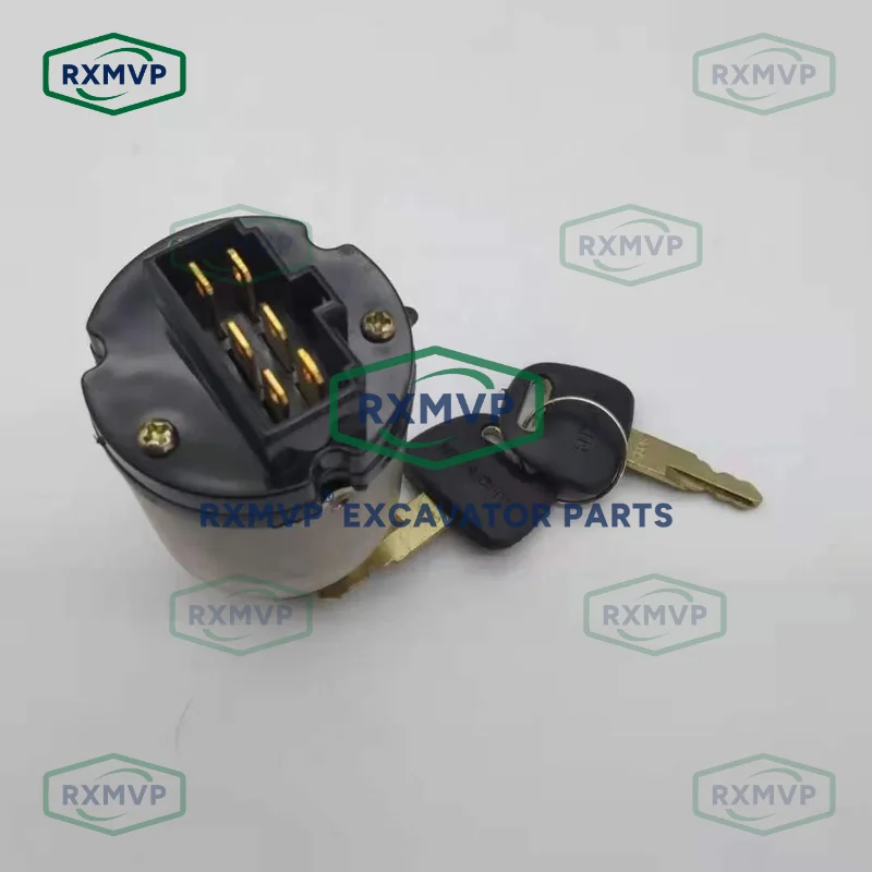 Для Hitachi ZX EX 4477373 переключатель зажигания с 2 ключами подходит для экскаватора