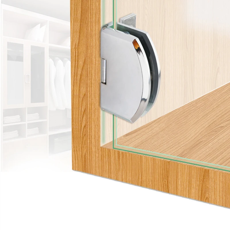 Петля стеклянная без открытых отверстий рамки зажим из закаленного стекла для