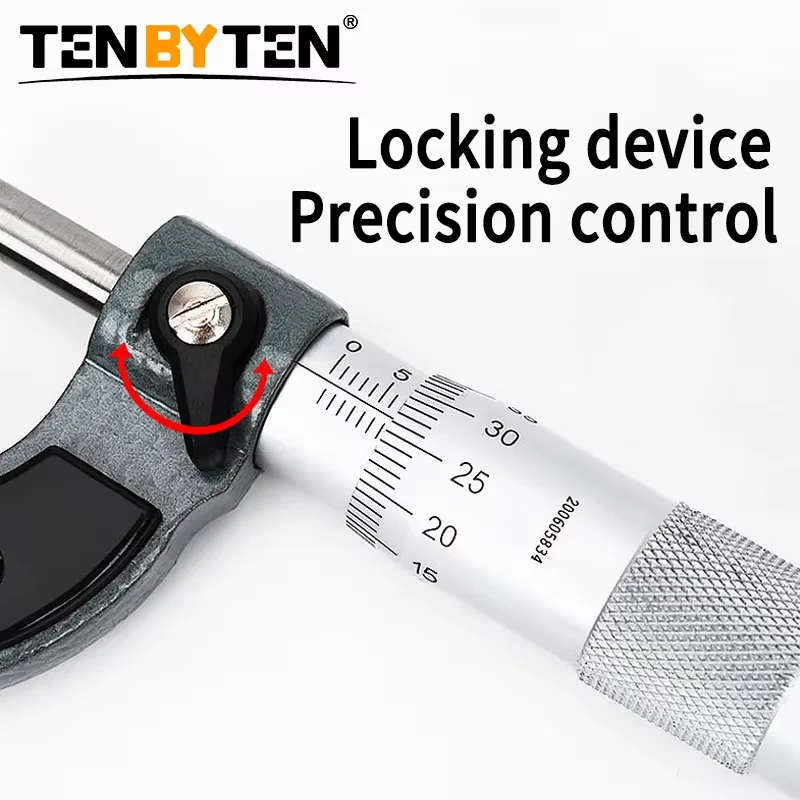 Наружный микрометр 0-25 мм 0 01 высокоточный штангенциркуль измерительный прибор