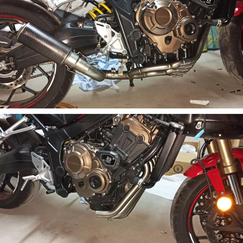 CBR650F 51 мм штыревая труба передняя Труба для HONDA CB650F CBR650R 2014 2015 2016 2017-2019 |