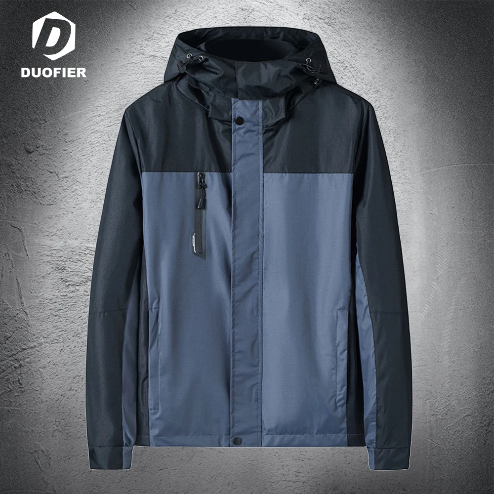 

Осенняя мужская уличная водонепроницаемая куртка, ветровка, пальто, походы, кемпинг, рыбалка, тактическая Мужская одежда, дышащие спортивны...