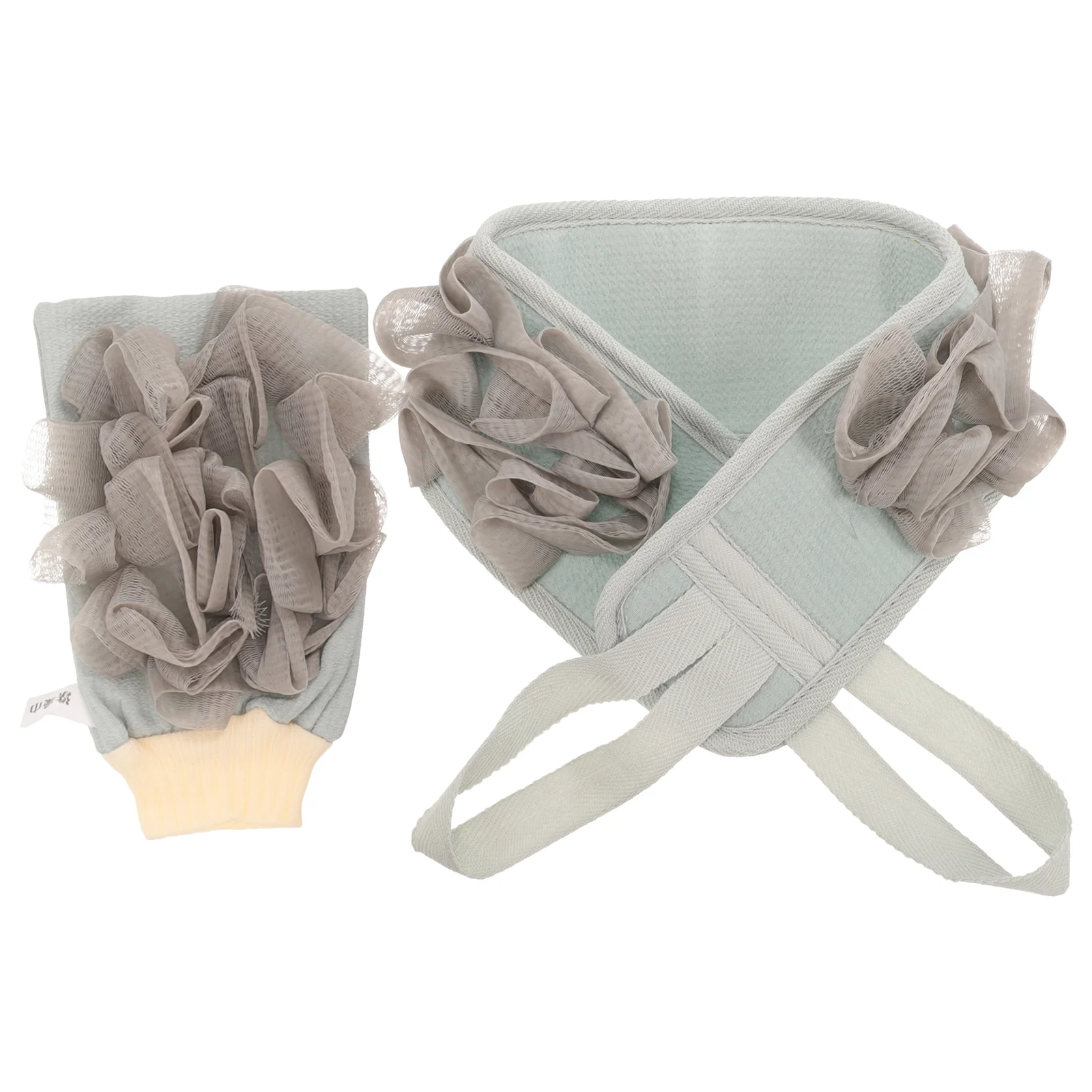 

2 Pcs Exfoliating Towels Showering Towel Exfoliating Gloves Bath Washing Towels