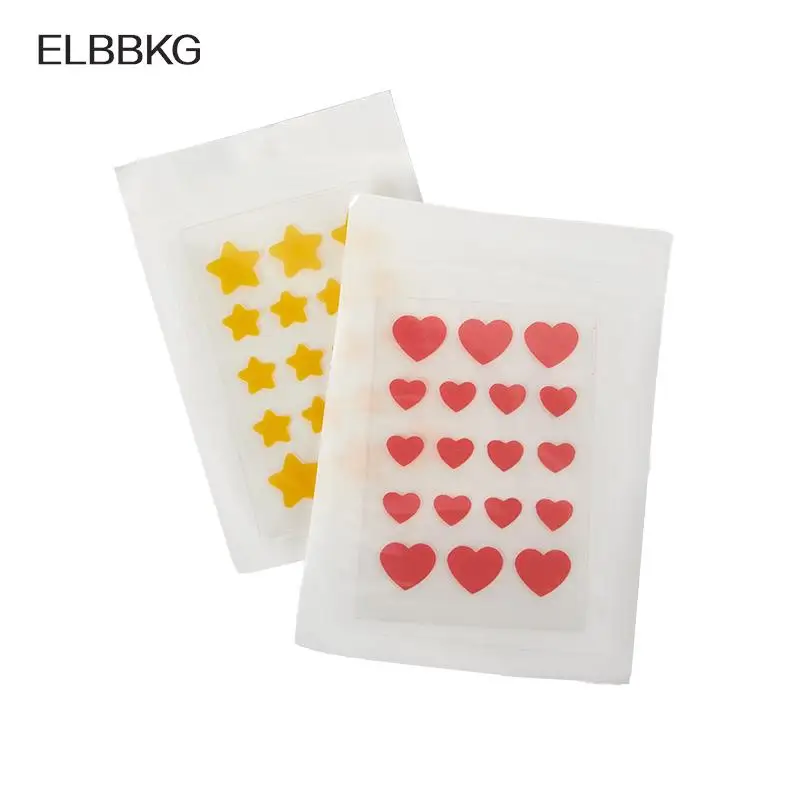 

4-36PCS Mini Star Heart Invisible Acne Removal Pimple Patch Pimple Acne Concealer Face Spot Face Skin Care Stickers Beauty Tool