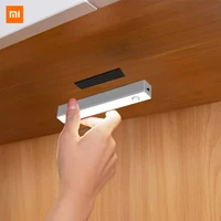 xiaomi led motion sensor closet aisle lighting nightlight dimmable rechargeable night lamp corridor cabinet wardrobe %e2%80%8blight bar