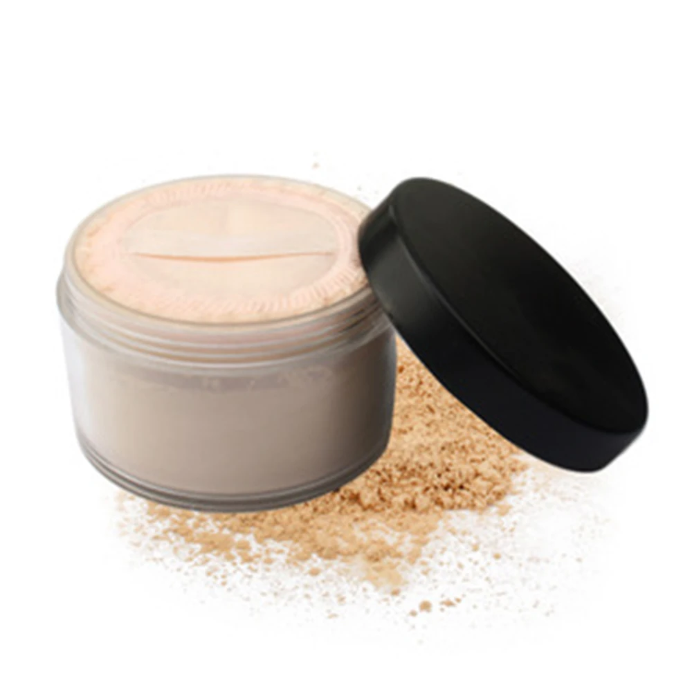 

6 Colors Loose Powder Bulk Oil Control Brightening Concealer Light Breathable Waterproof Face Cosmetics Private Label Custom