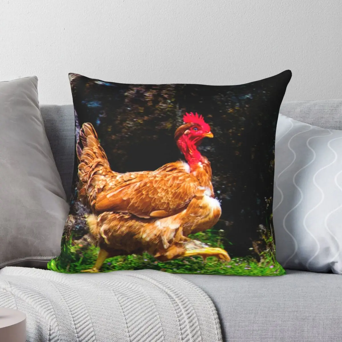 

Чехол для подушки для бега из полиэстера и льна