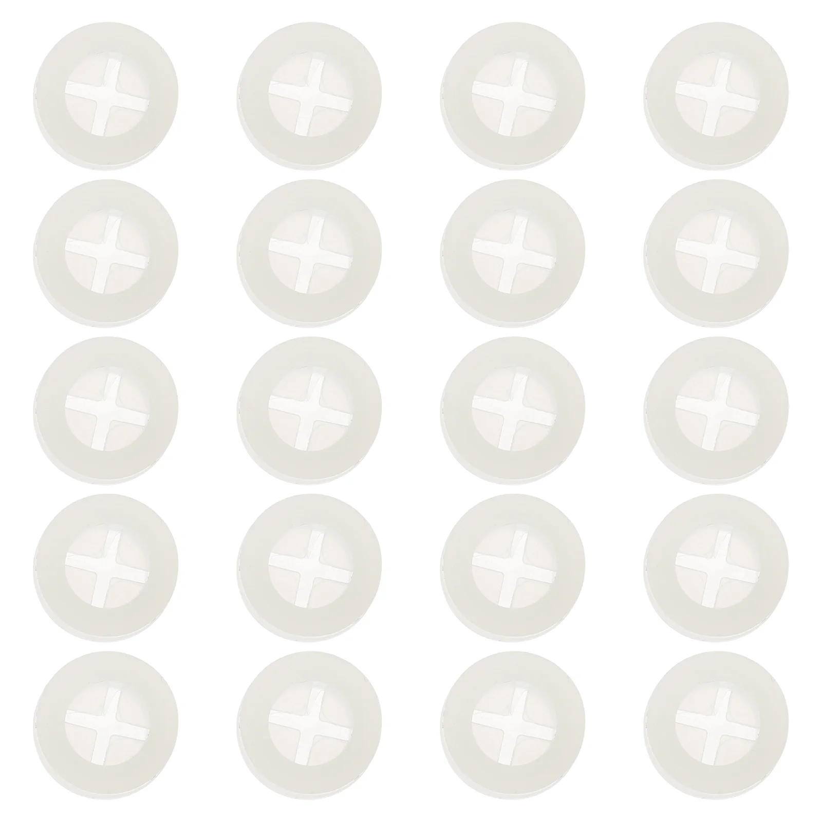

20 Pcs Fermentation Airlock Grommet Portable Straw Wire Grommets Clear Canning Flats Fixing Holes Fermenter Lid Wooden Plugs