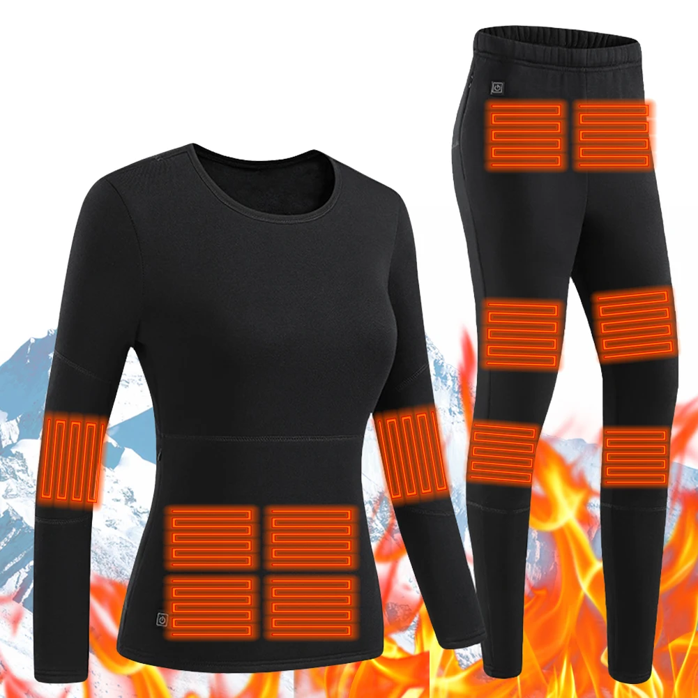 28-зонное нижнее белье с электрическим подогревом куртка зимнее термобелье