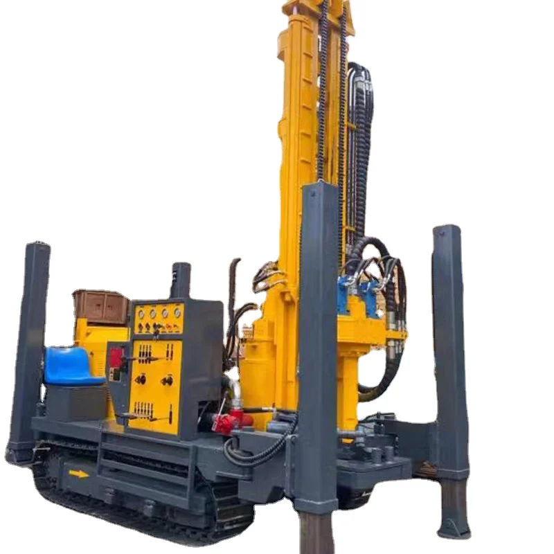 Простая эксплуатация гидравлическая буровая установка для скважин