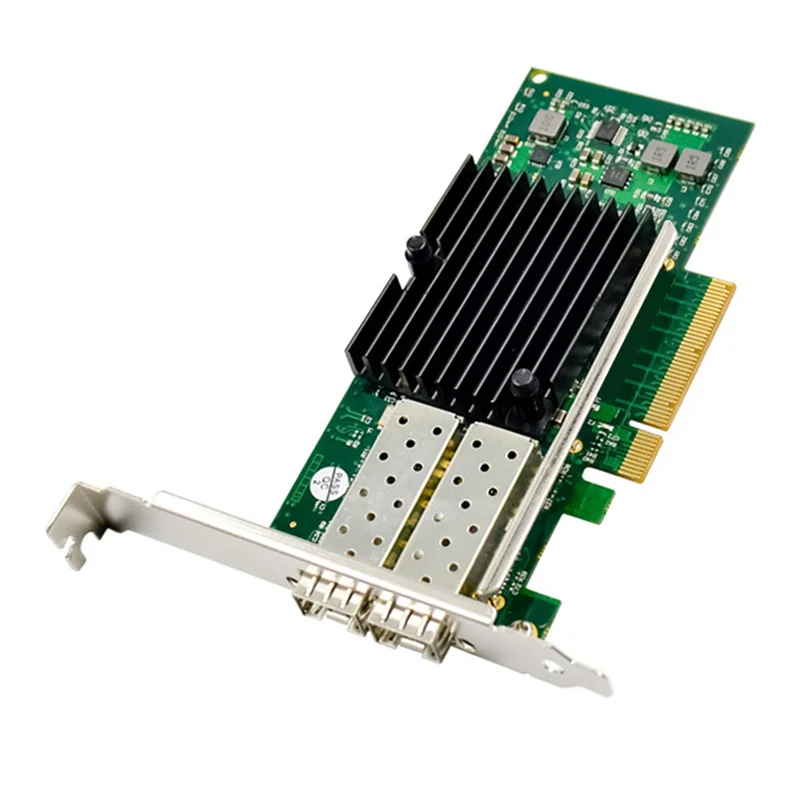 

X520-DA2 PCI-E X8 10G Dual-Port SFP+ Server Network Card 82599ES Chip Ethernet Network Adapter Fiber Optic Network Card