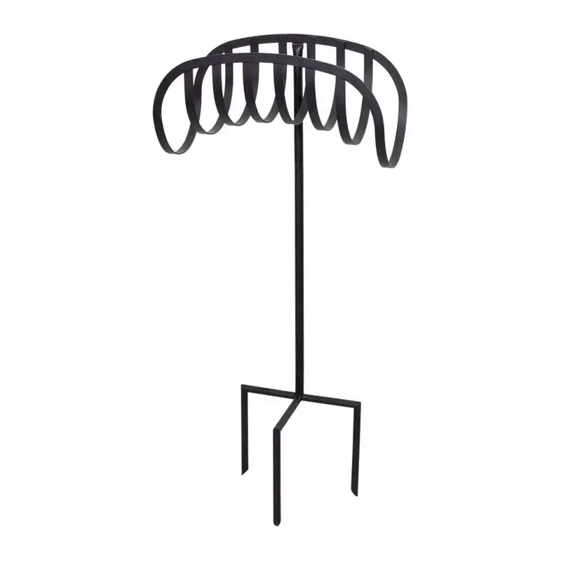 

125' Manger Hose Stand, Black