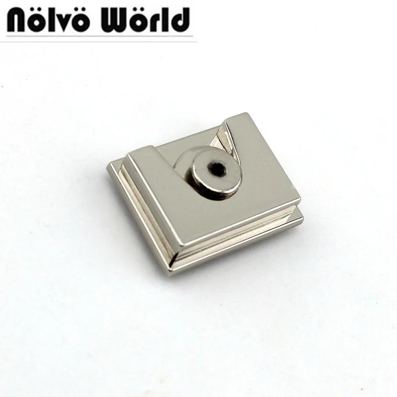 

5sets 20sets/lot 4 colors High quality Square lock metal for handbags factory hardware wholesale Bag Parts Accessories
