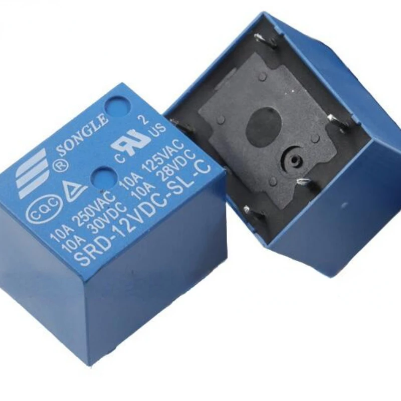 5PIN реле печатной платы Φ (T73) DC9V/12V/24V JQC-3F мощности