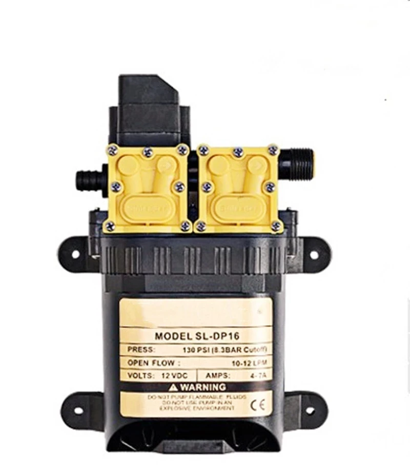 

Диафрагменный водяной насос с двойной головкой, 12 В