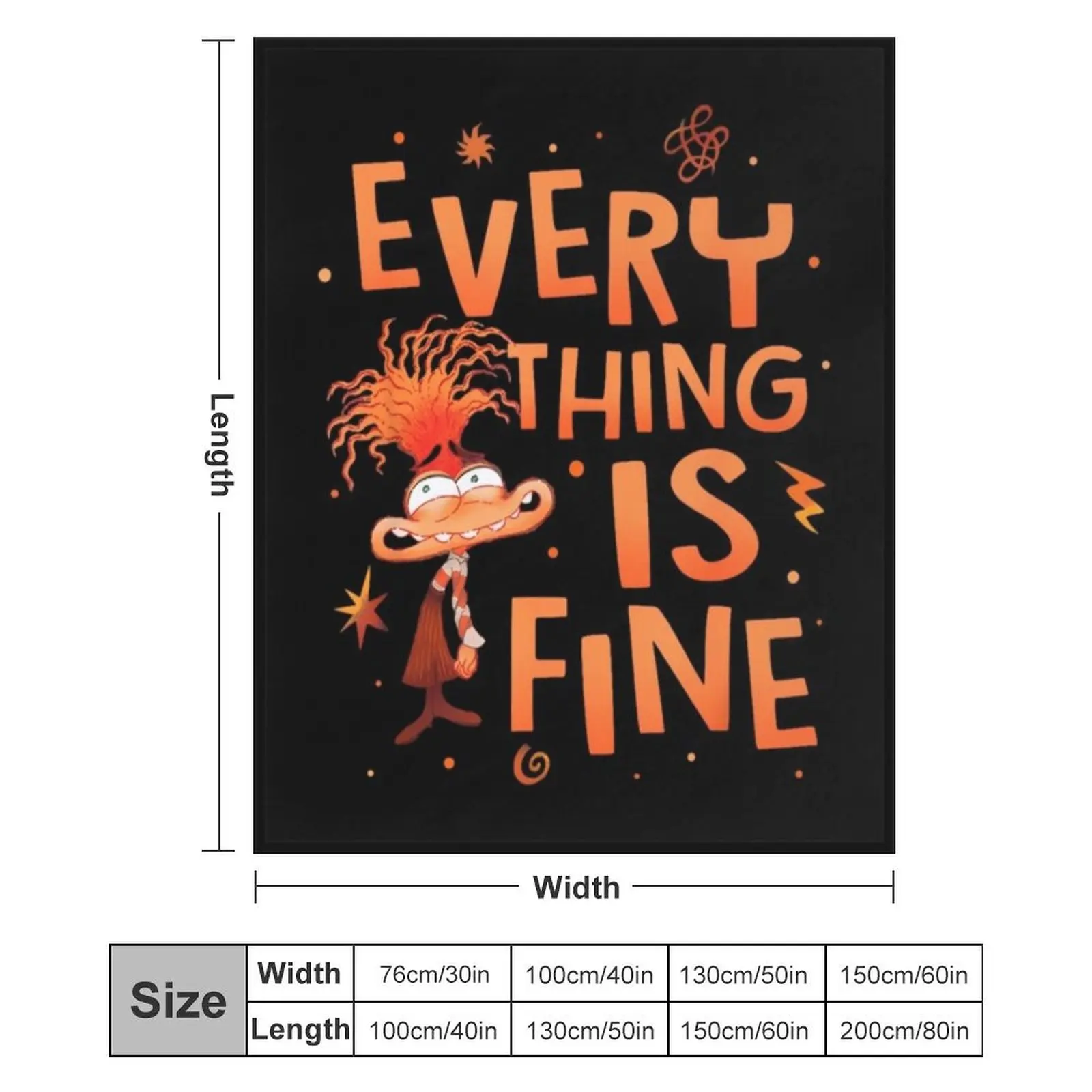 Все подходит для тревоги Inside Out 2 - тревога внутри. Одеяло кровати. Утяжеленные