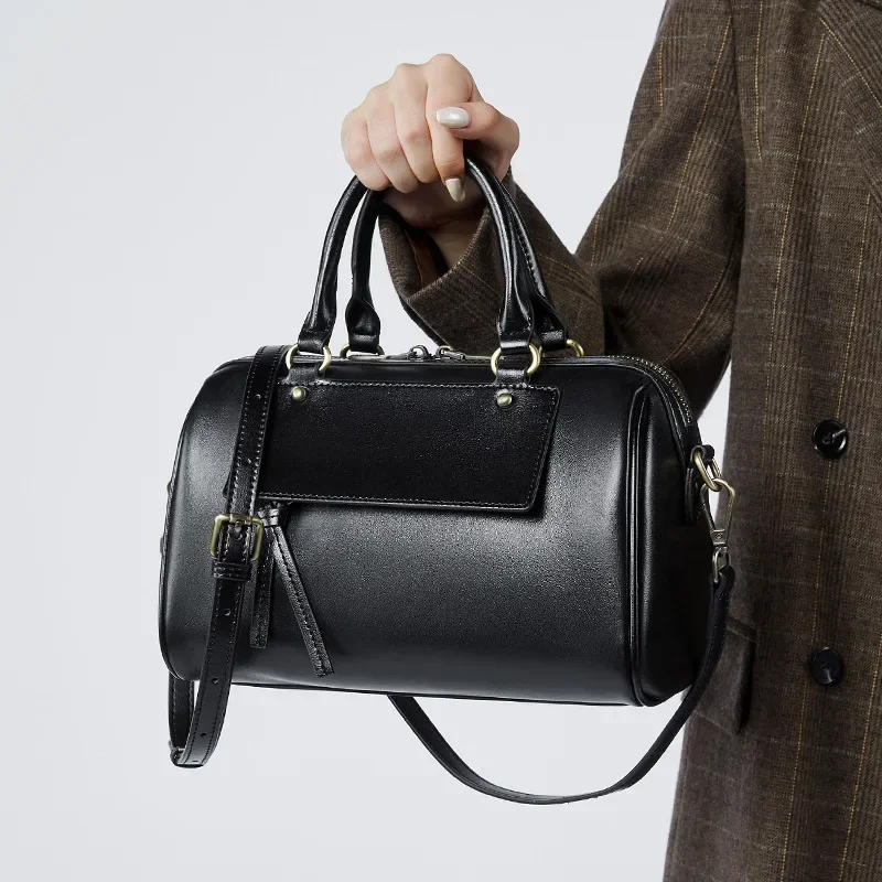 Jonlily женская сумка через плечо из натуральной кожи сумка-тоут большая