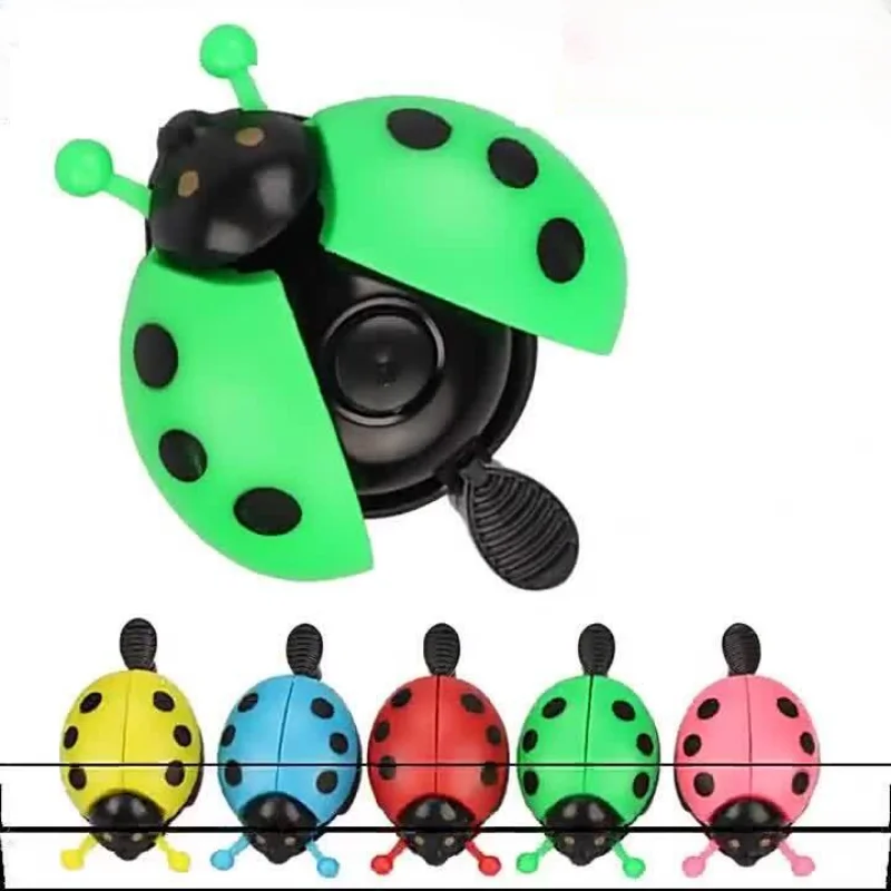 

5pcs Cute Kids Bike Bell Bicycle Boys Girls Novelty Ladybird Bug Design Gift Adults bike bell bicycle horn bike accessories