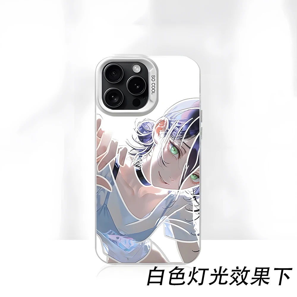 Фото Чехол для телефона Anime Chainsaw Man Reze для Samsung Galaxy S26 S25 S24 S23 S22 S21 S20 FE Ultra Edge Plus 4G 5G, матовый чехол с защитой от падения №2