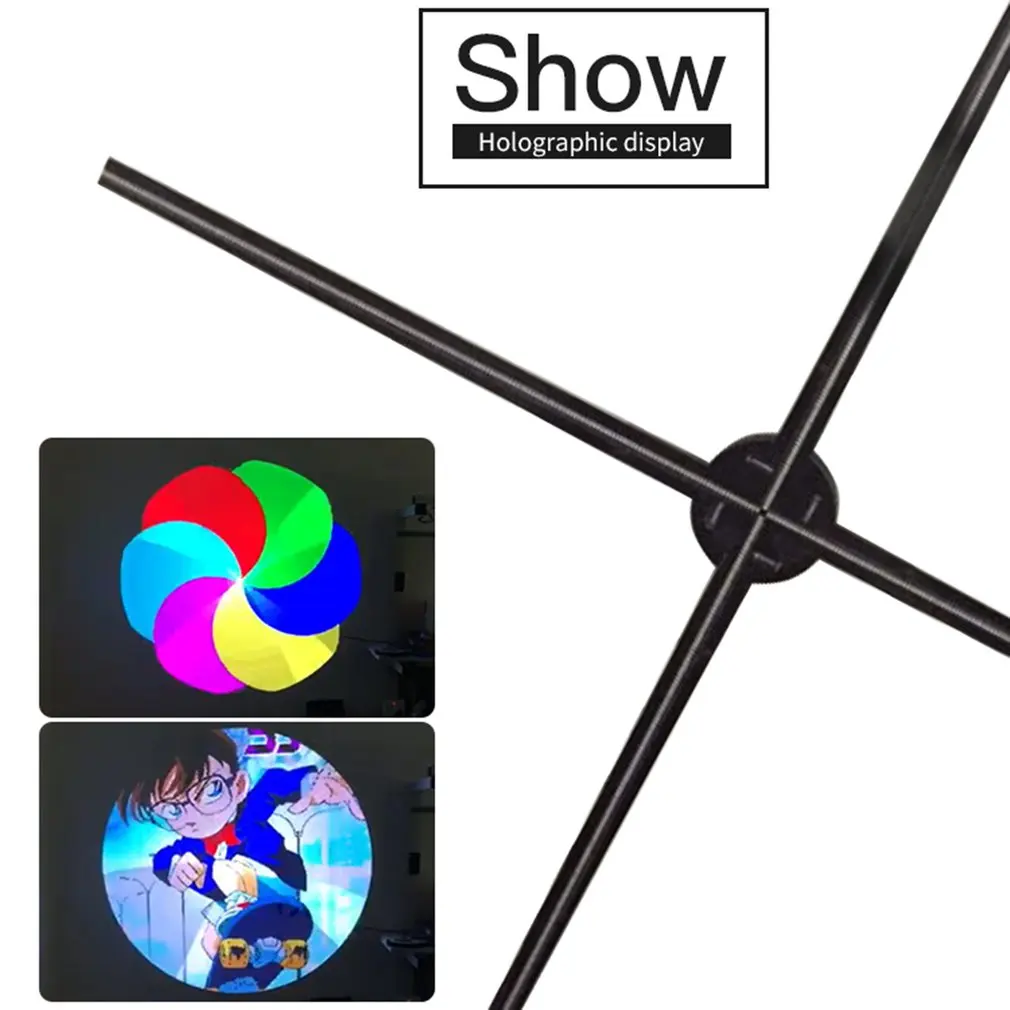 

2022, 3D Голограмма, проектор, вентилятор, настенный светодиодный проигрыватель, знак, голографическая лампа, проектор, поддержка изображения и видео