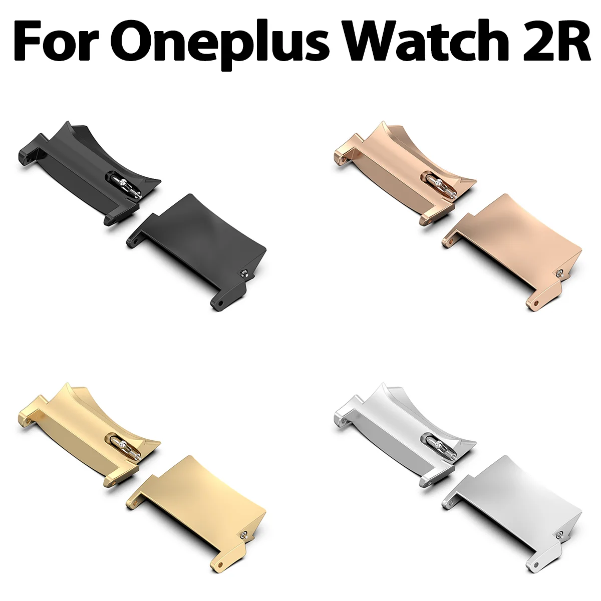 Фото Соединитель для Oneplus Watch 2R, быстросъемный адаптер из нержавеющей стали, ремешок для часов, аксессуары №1