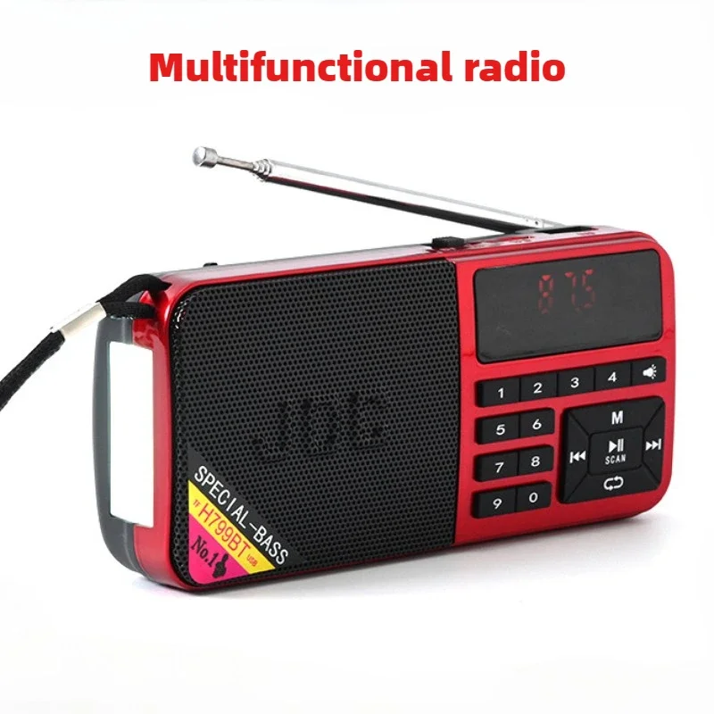 FM-радио Многофункциональная карта Bluetooth Полнодиапазонная портативная