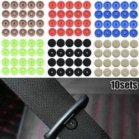 10pairs car seat belt stopper button universal limit safety buckles retainer car parts fastener auto accessories