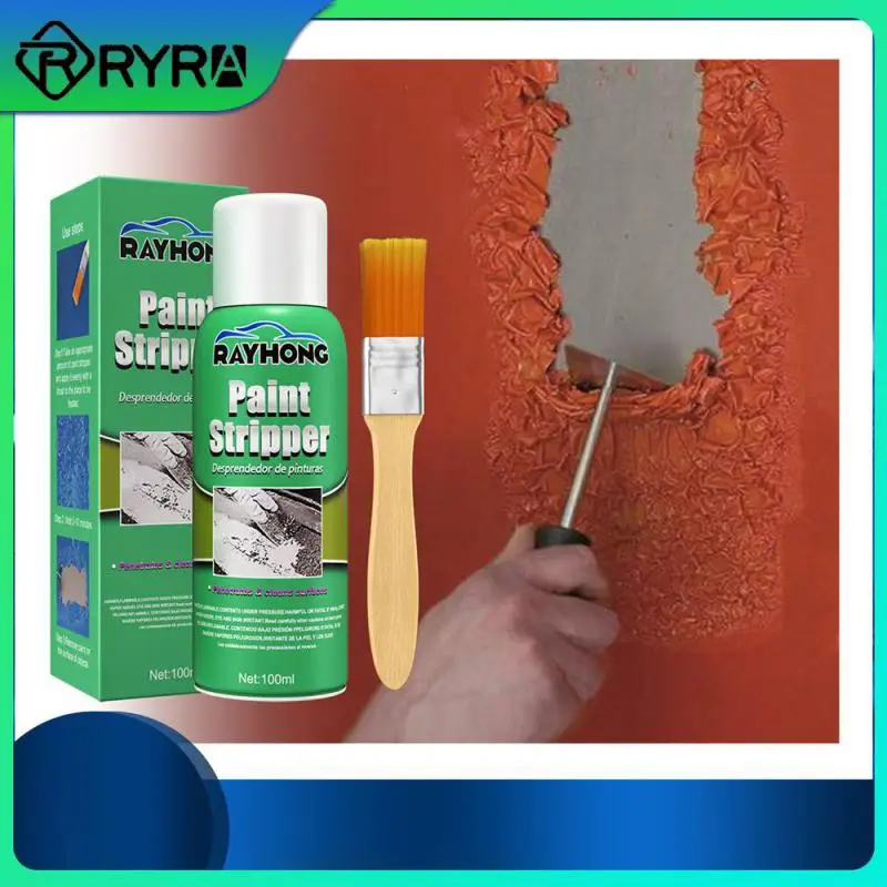 

100 Ml Paint Stripper Polishing Car Paint Quick Paint Removal Mould Proof Powerful Paint Removal Spray Corrosion Resistance